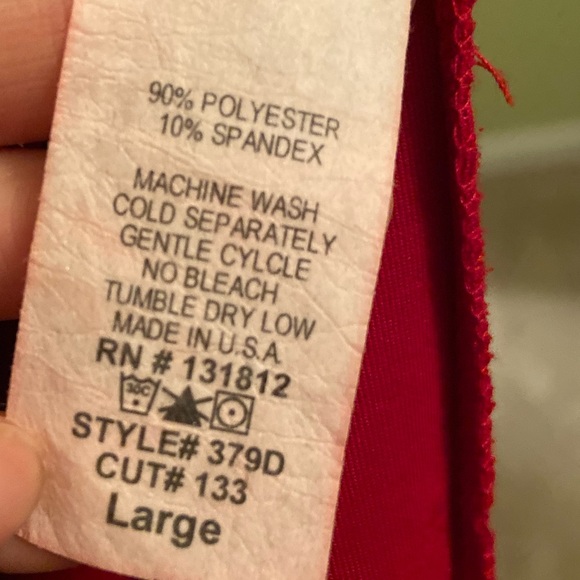 Judith March One Shoulder Red Dress - Picture 3 of 3